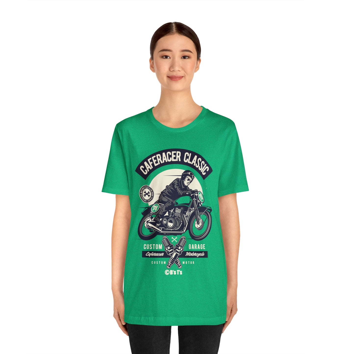 CAFE RACER Classic - Unisex Jersey Short Sleeve Tee