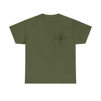 ZELENSKY SIGNATURE MILITARY GREEN T-SHIRT - Unisex Heavy Cotton Tee