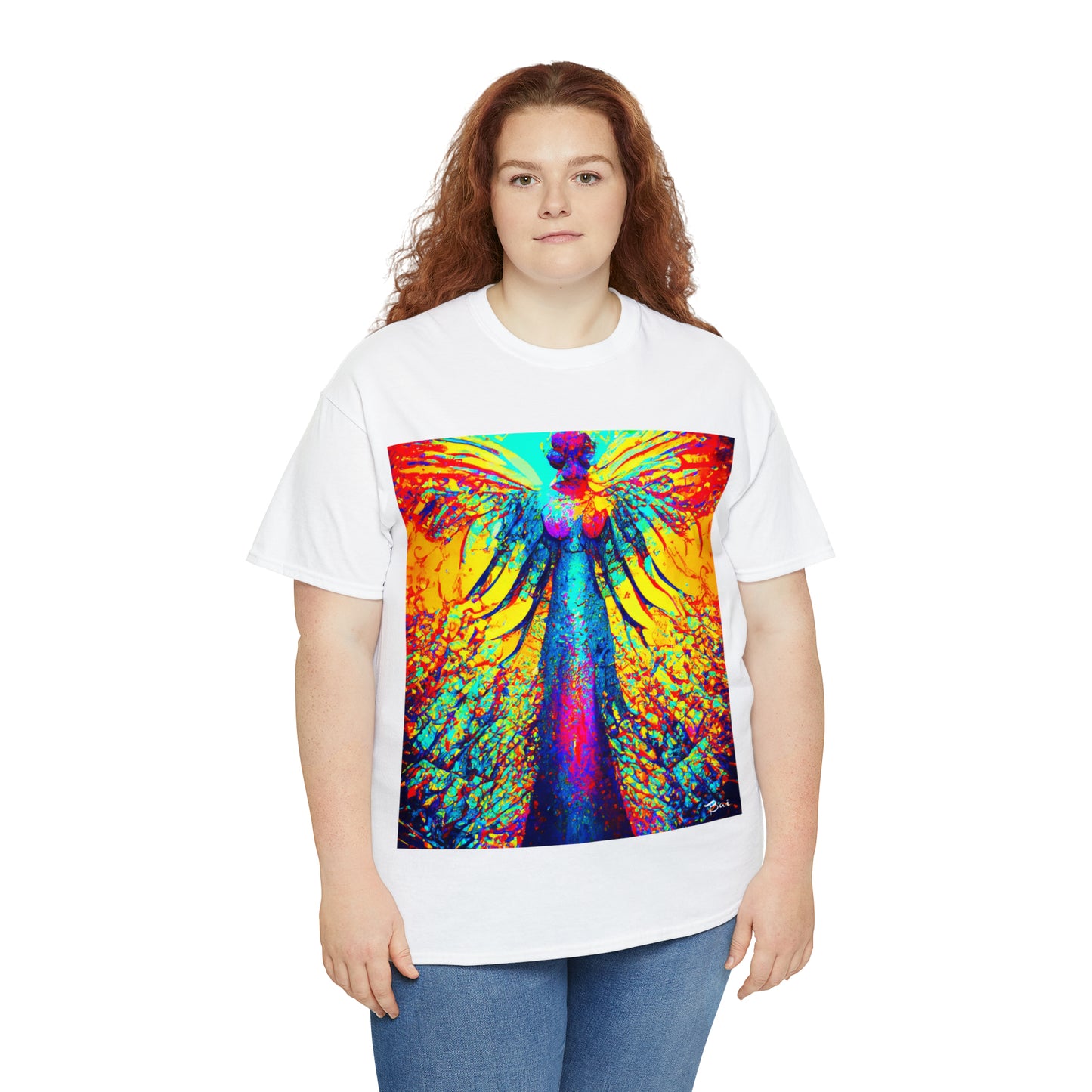 GUARDIAN MOTHER - Airt on a Shirt  - Unisex Heavy Cotton Tee - AUS
