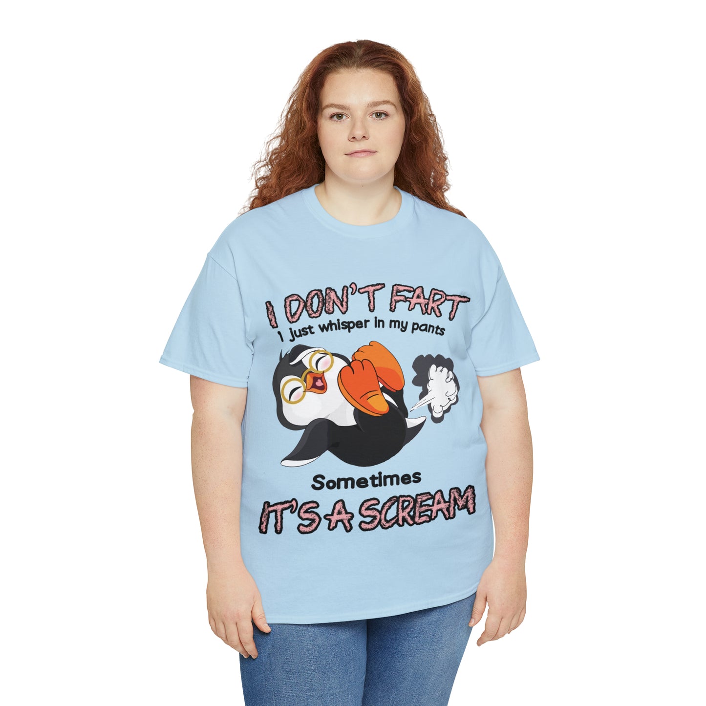 I DON'T FA*T  - Funny Unisex Heavy Cotton Tee - AUS