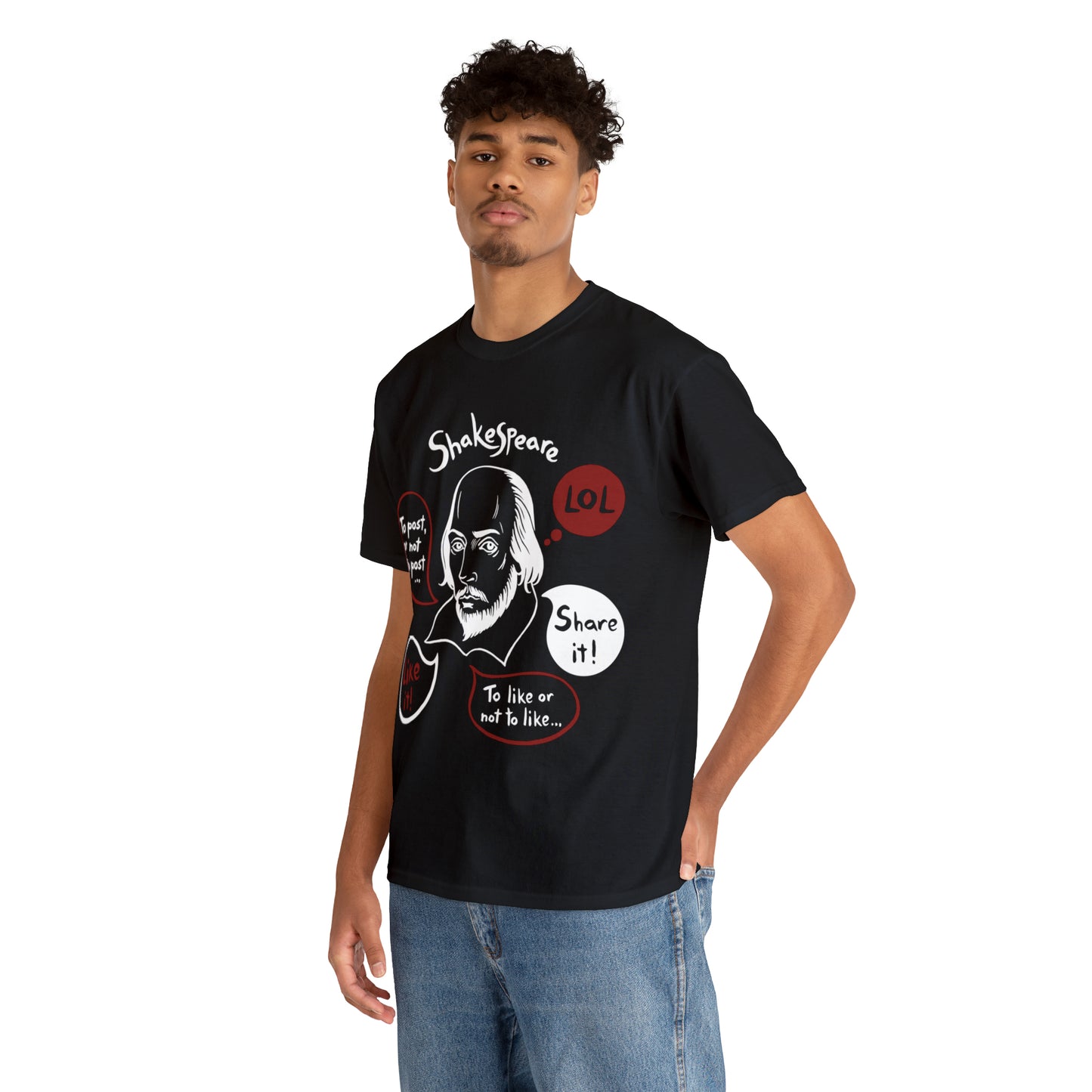 21st Century SHAKESPEARE (dark) - Unisex Heavy Cotton Tee