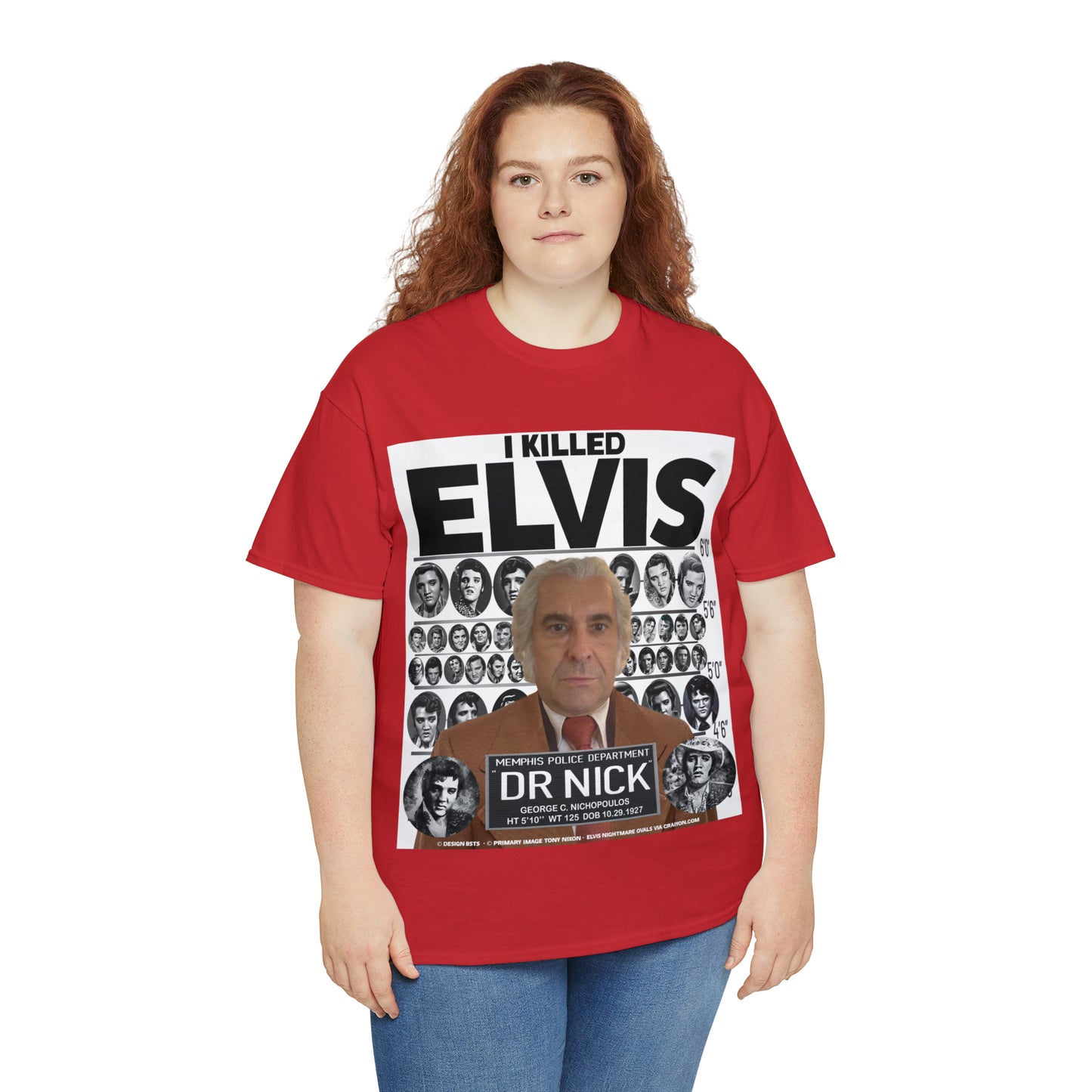 I KI**** ELVIS  - Unisex Heavy Cotton Tee - AUS