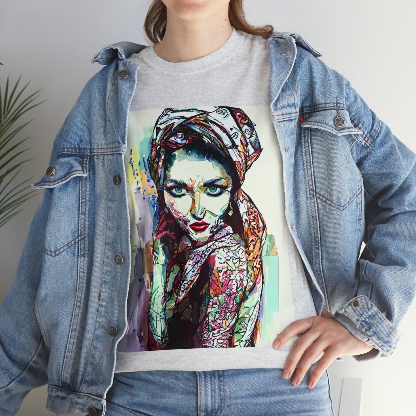 EASTERN BEAUTY - Airt on a Shirt  - Unisex Heavy Cotton Tee - AUS