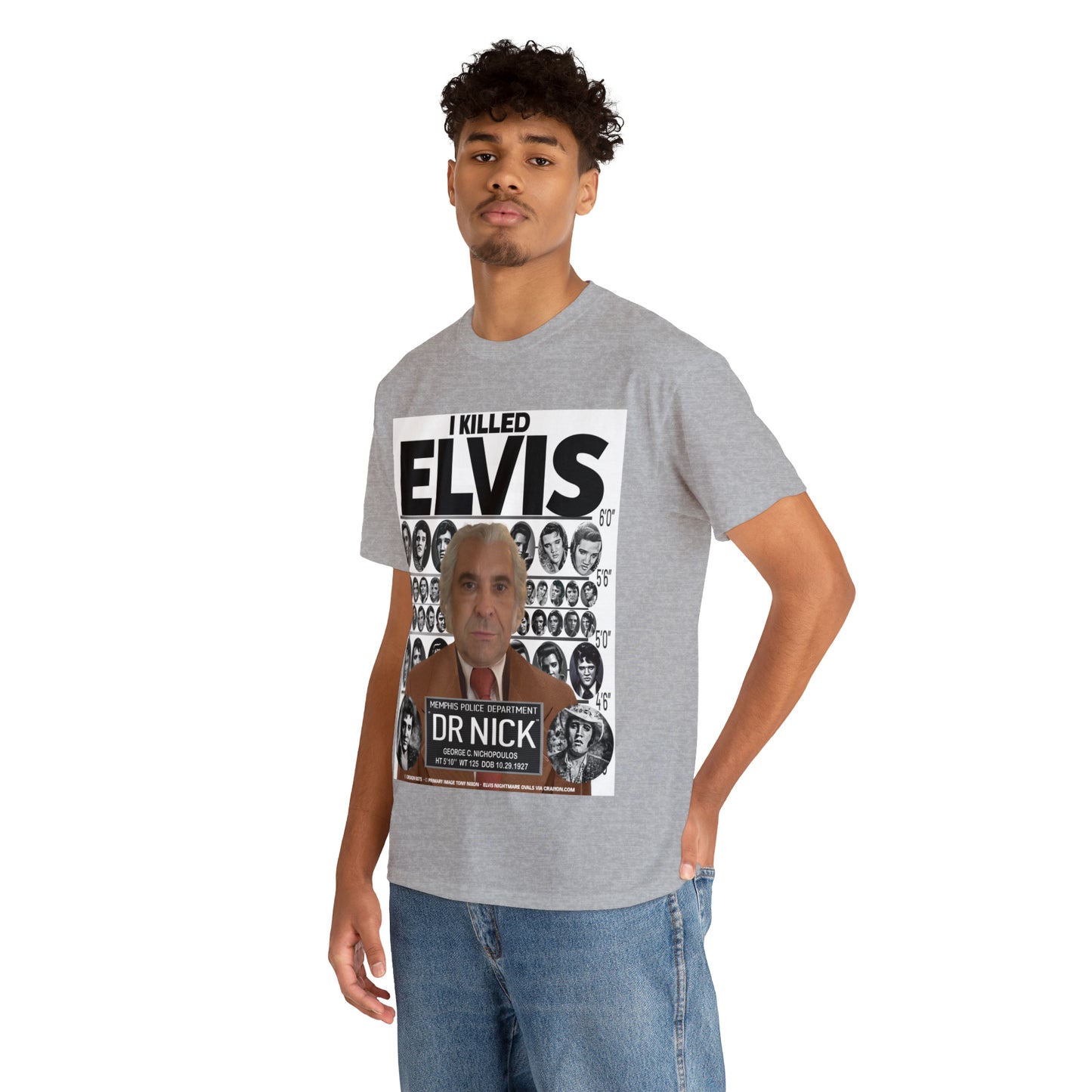 I KI**** ELVIS  - Unisex Heavy Cotton Tee - AUS