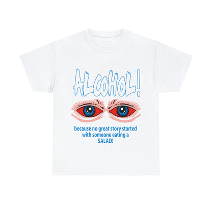 "ALC****" vs Salad - Funny Unisex Heavy Cotton Tee - AUS