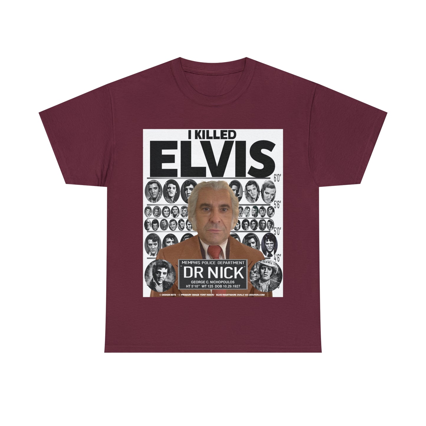 I KI**** ELVIS  - Unisex Heavy Cotton Tee - AUS