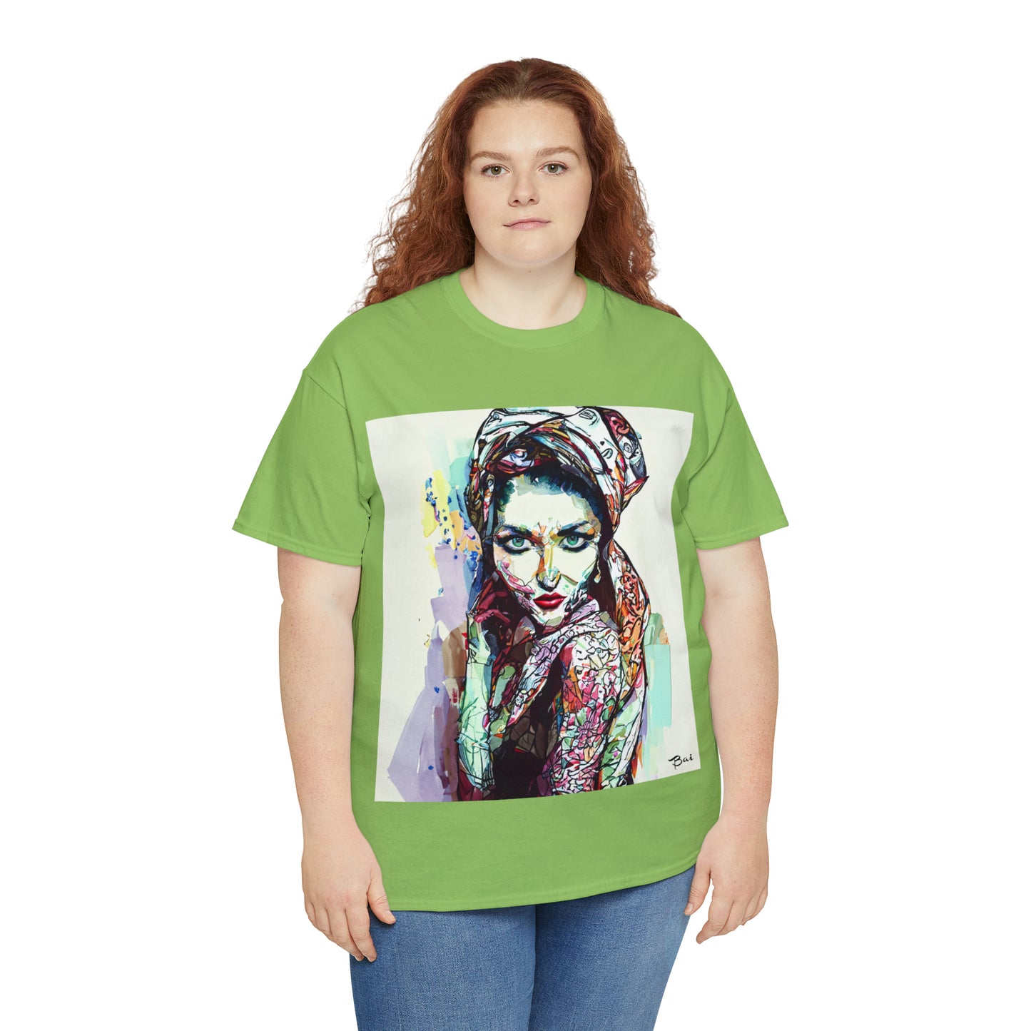 EASTERN BEAUTY - Airt on a Shirt  - Unisex Heavy Cotton Tee - AUS