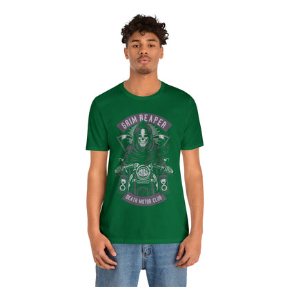 GRIM REAPER Moto Club - Unisex Jersey Short Sleeve Tee