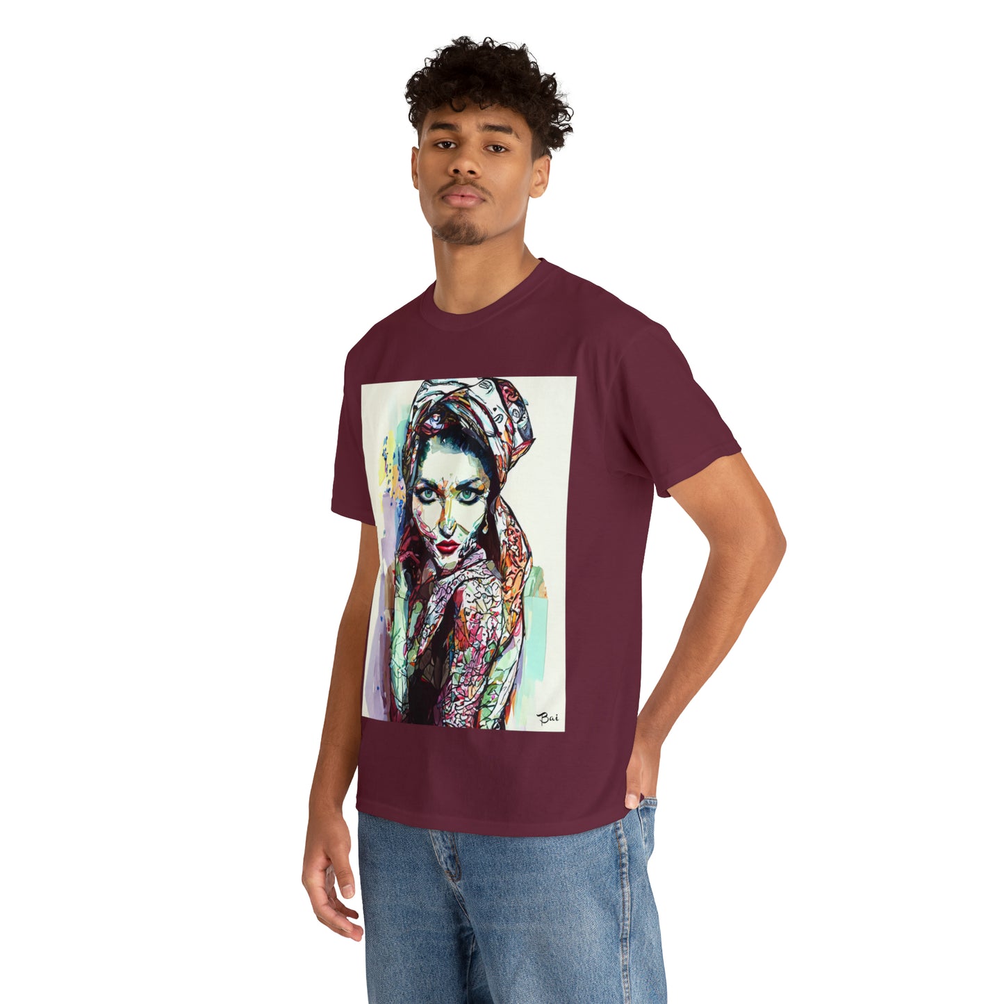 EASTERN BEAUTY - Airt on a Shirt  - Unisex Heavy Cotton Tee - AUS