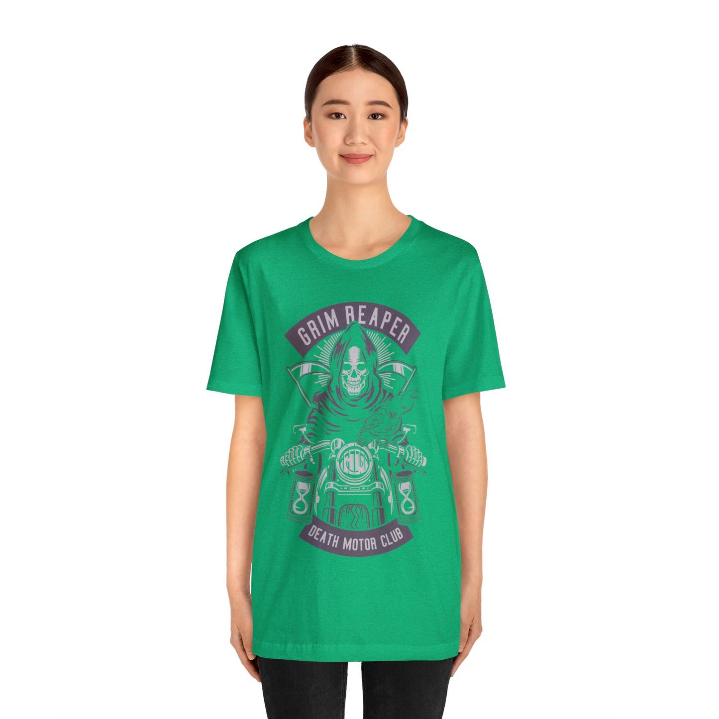 GRIM REAPER Moto Club - Unisex Jersey Short Sleeve Tee