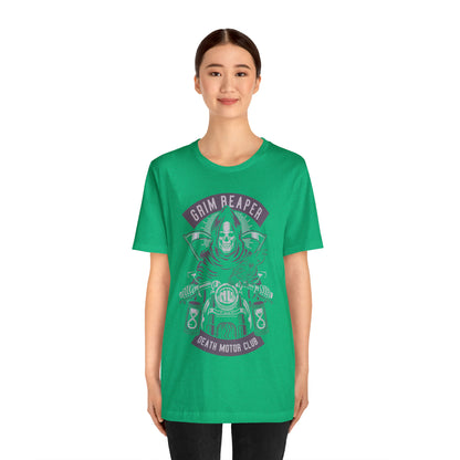 GRIM REAPER Moto Club - Unisex Jersey Short Sleeve Tee