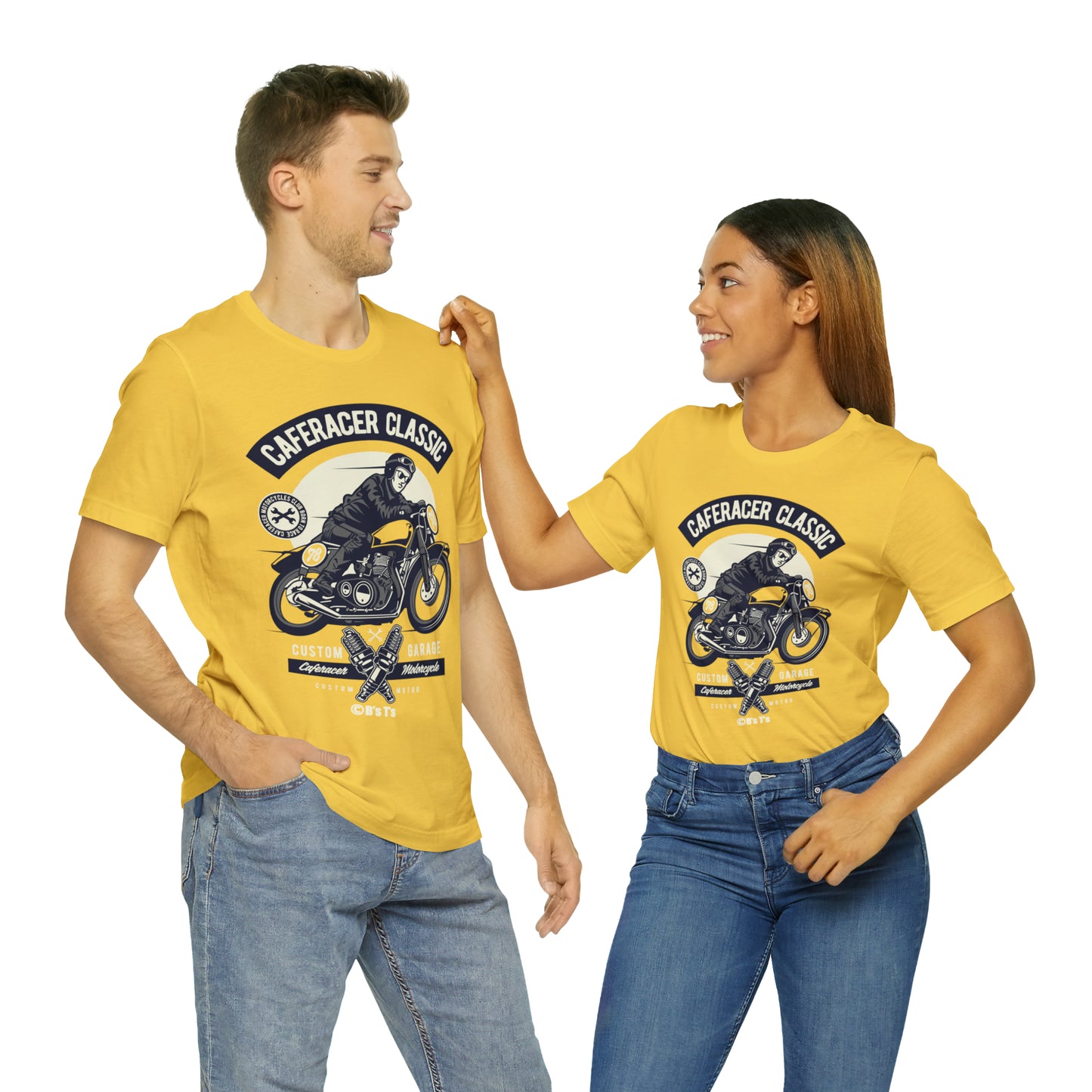 CAFE RACER Classic - Unisex Jersey Short Sleeve Tee