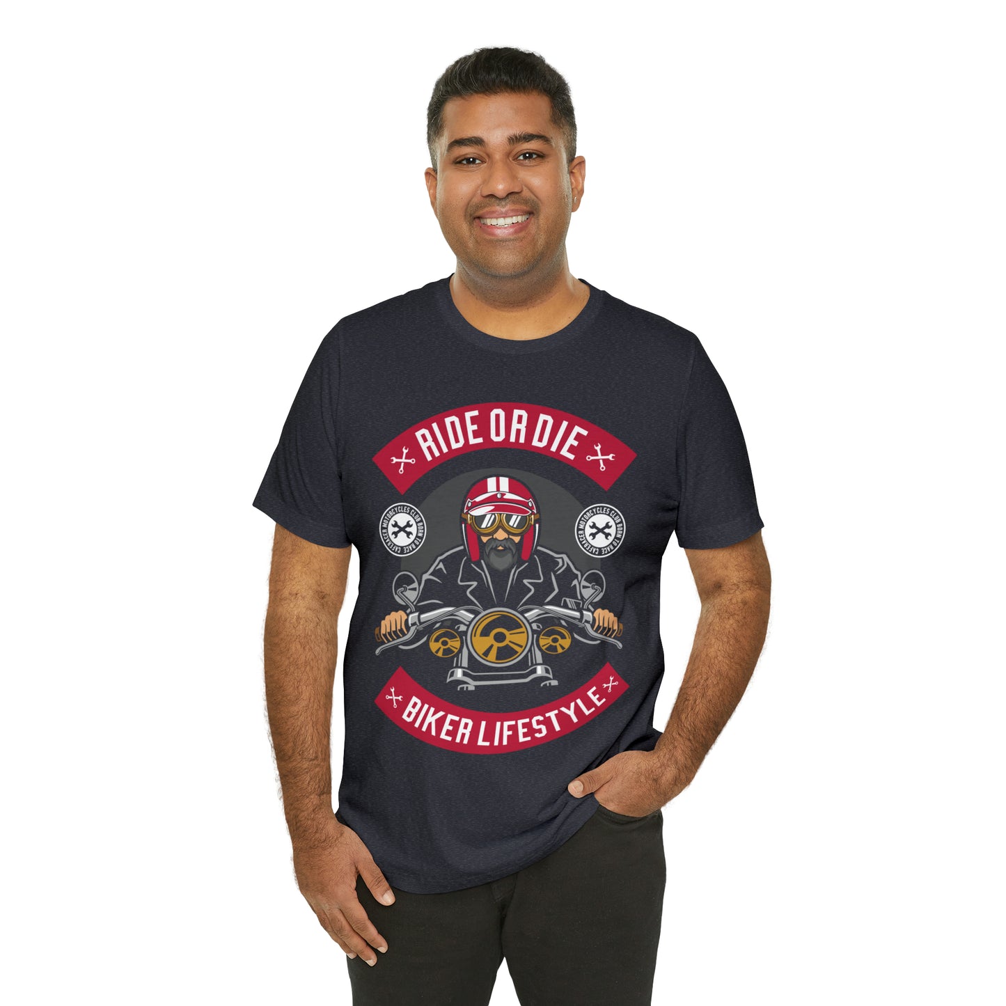 BIKER LIFESTYLE - Ride or Die - Unisex Jersey Short Sleeve Tee