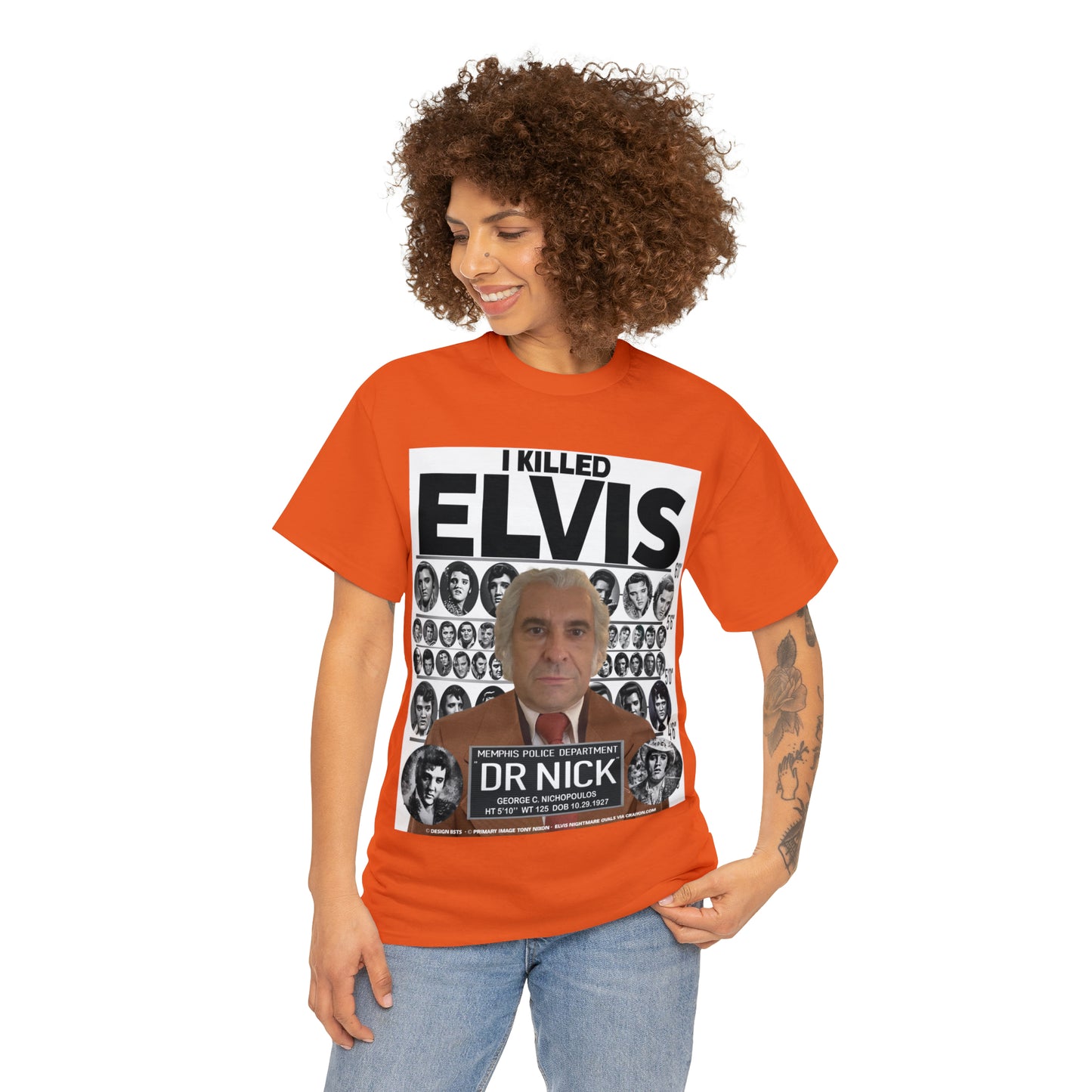 I KI**** ELVIS  - Unisex Heavy Cotton Tee - AUS