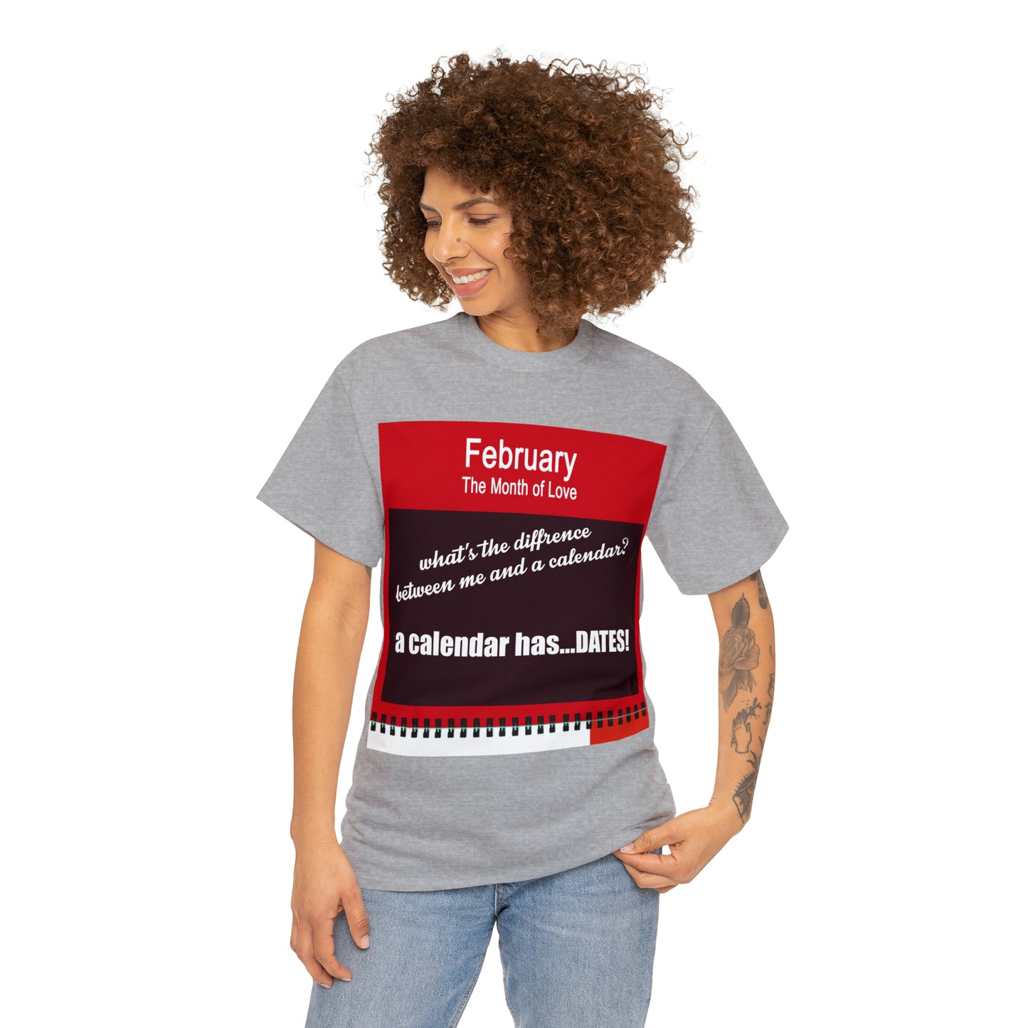 February - The MONTH OF LOVE? - Unisex Heavy Cotton Tee