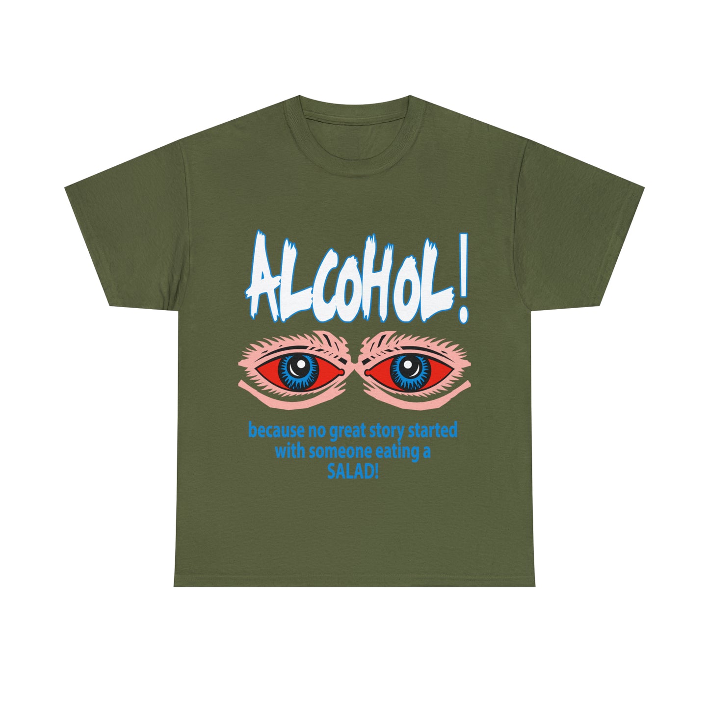 "ALC****" vs Salad - Funny Unisex Heavy Cotton Tee - AUS