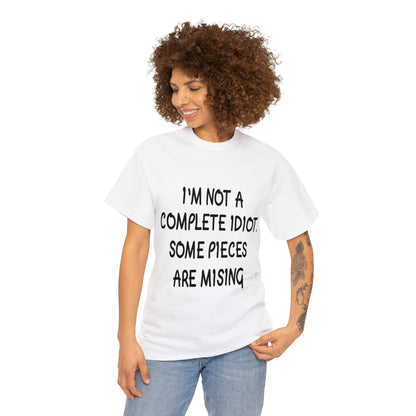 I'M NOT A COMPLETE ID*** - Unisex Heavy Cotton Tee - AUS