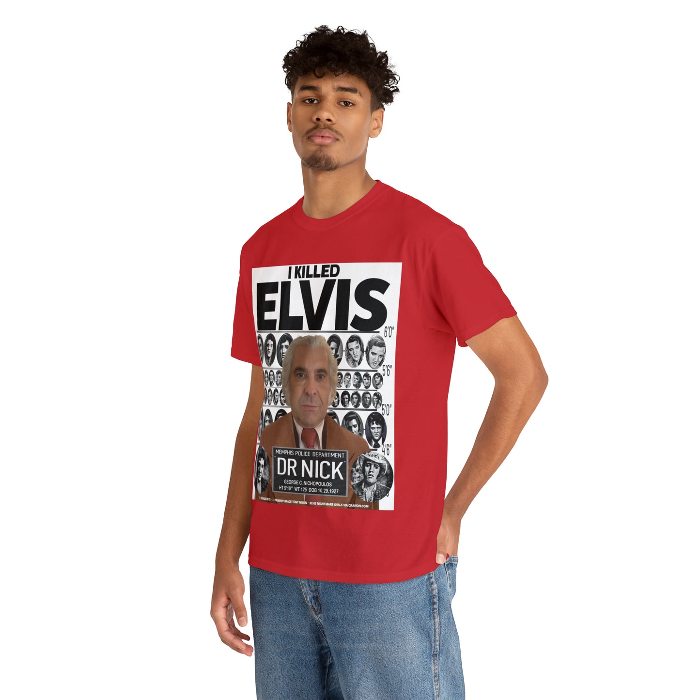 I KI**** ELVIS  - Unisex Heavy Cotton Tee - AUS